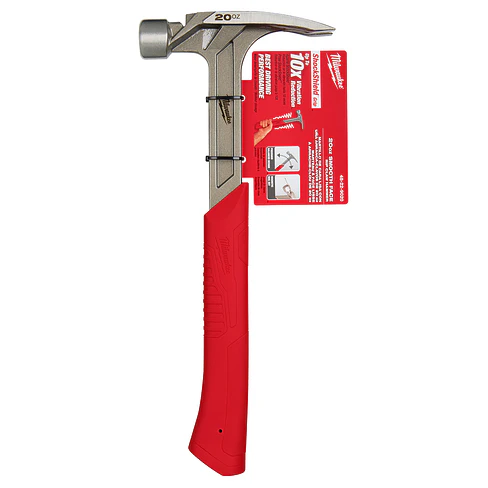Milwaukee Martillo 20 Oz Cara Lisa Garra Recta 48-22-9020 3