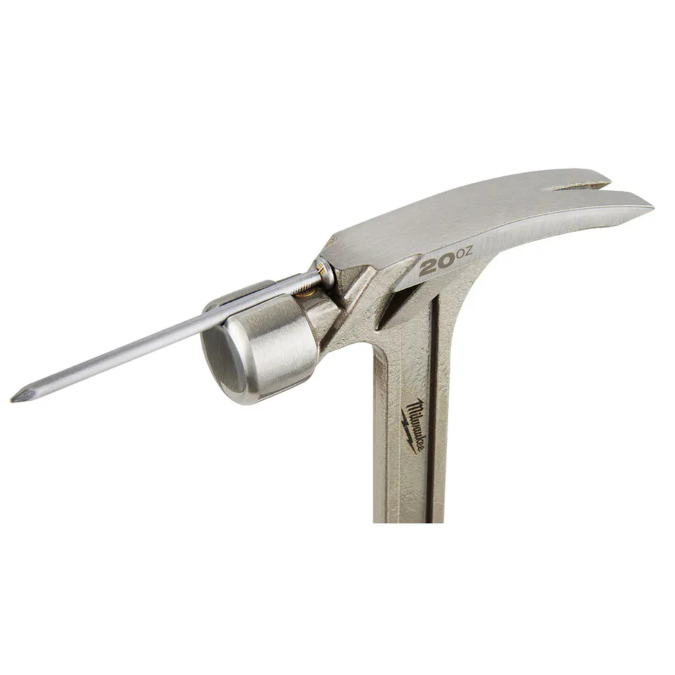 Milwaukee Martillo 20 Oz Cara Lisa Garra Recta 48-22-9020 4