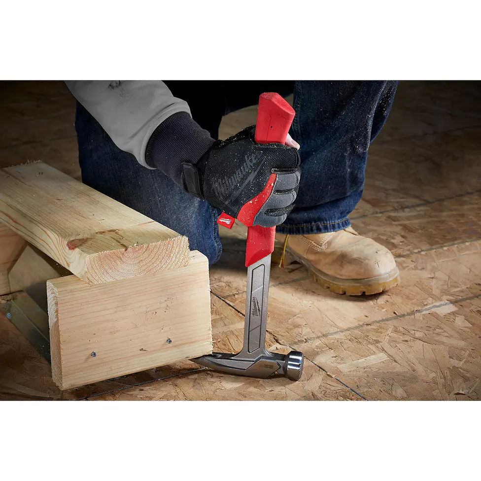 Martillo Carpintero 22 Oz Milwaukee Cara Fresada 48-22-9022 12