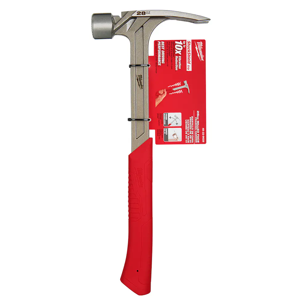 Milwaukee Martillo Carpintero 28 Oz Cara Fresada 48-22-9029 3