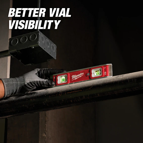 Milwaukee Nivel De Burbuja Con Viales Iluminados LED 48-22-5105 6