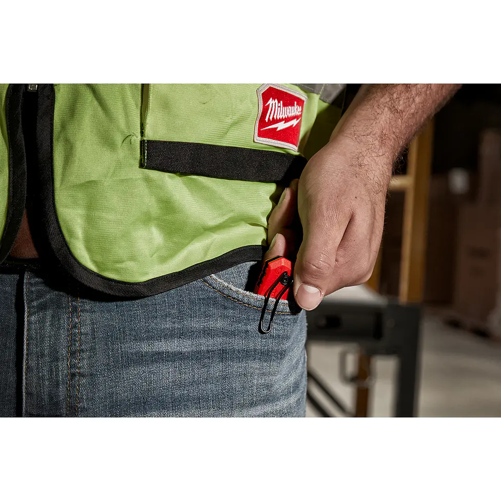 Cuchillo Plegable Compacto Milwaukee Hoja Corta 48-22-1521 6