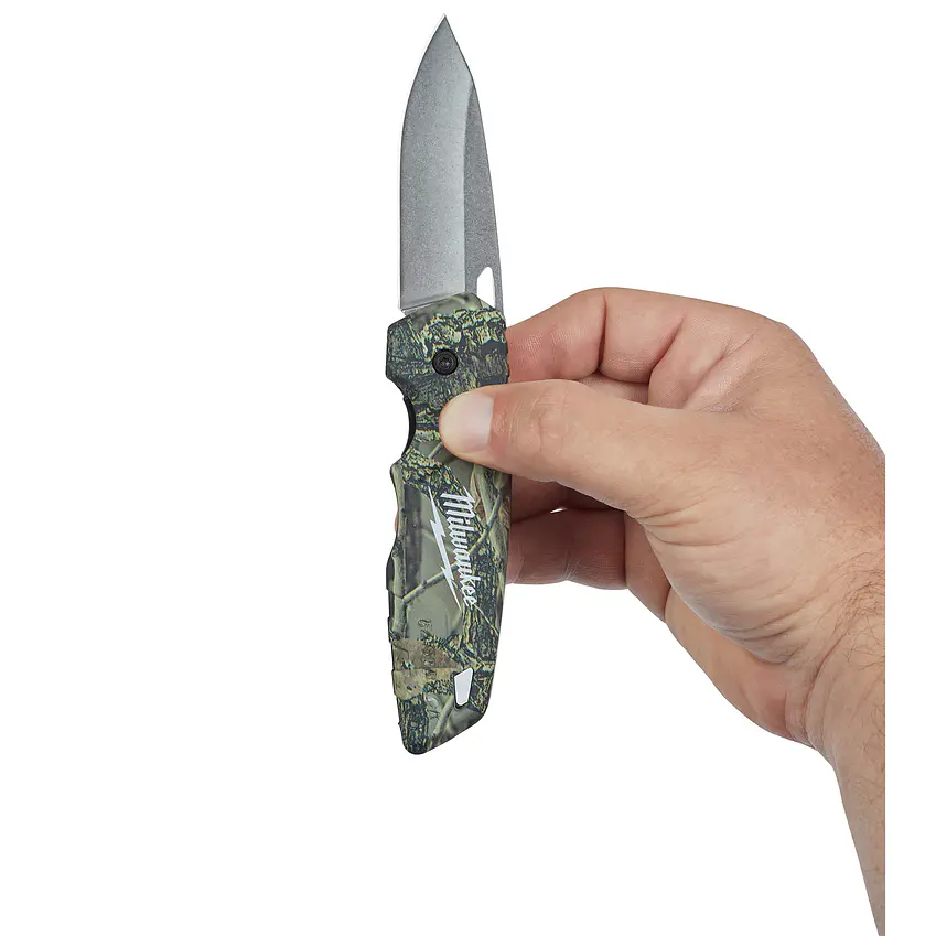 Cuchillo Plegable De Camuflaje Milwaukee Fastback 48-22-1524 2