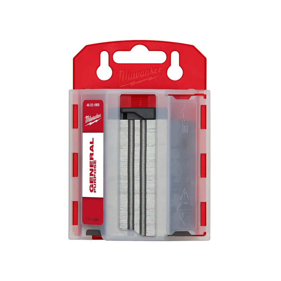 Milwaukee 100 Repuestos Para Cuchillos Cartoneros 48-22-1900 2