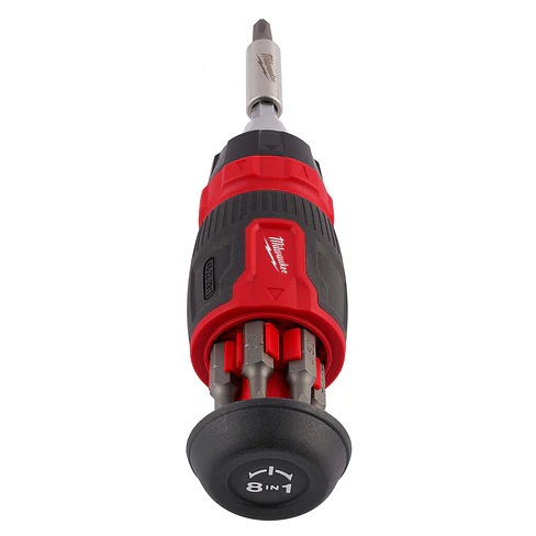 Destornillador Compacto Multipunta 8 En 1 Con Chicharra Milwaukee 48-22-2913 2