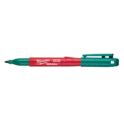 Milwaukee Marcador Permanente Verde Inkzall Anti Polvo Verde 1