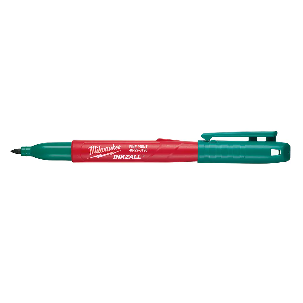 Milwaukee Marcador Permanente Verde Inkzall Anti Polvo Verde 1