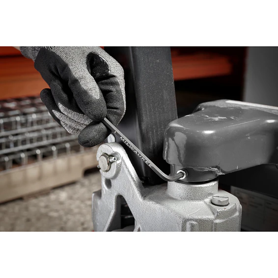 Milwaukee Juego De Llaves Allen Métricas Tipo Bola 9 Piezas 48-22-2186 11