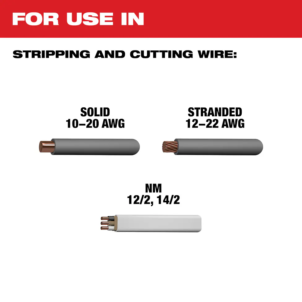 Milwaukee Pelacables Automático 10-22 Awg 48-22-3082 9