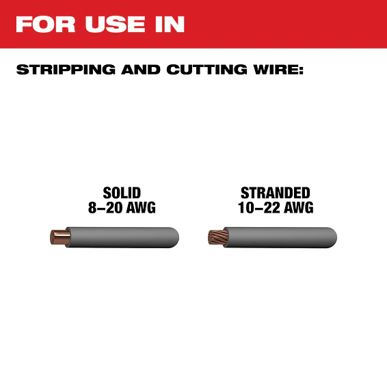 Milwaukee Pelacables Automático 10 A 22 Awg 48-22-3083 7