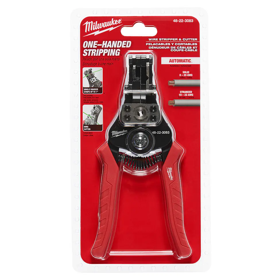 Pelacables Automático Milwaukee 10 a 22 AWG 48-22-3083 3