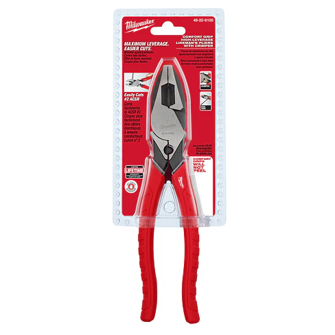 Alicate Universal Milwaukee 9 Pulgadas Crimpeador 48-22-6100 3