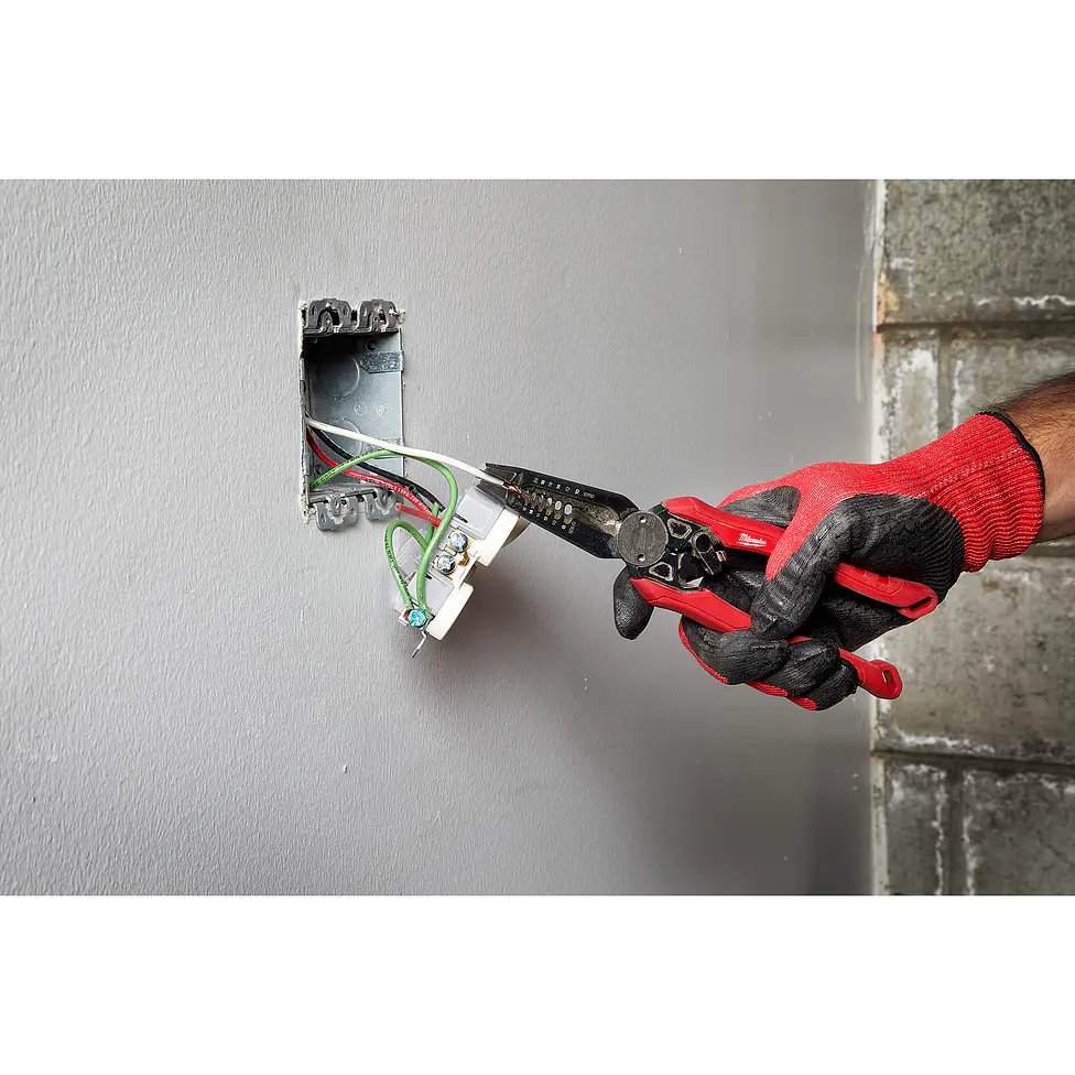 Milwaukee Alicate Pelacable 7 En 1 Alta Palanca 48-22-3078 10