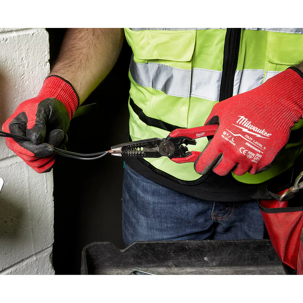 Milwaukee Alicate Pelacable 7 En 1 Alta Palanca 48-22-3078 15