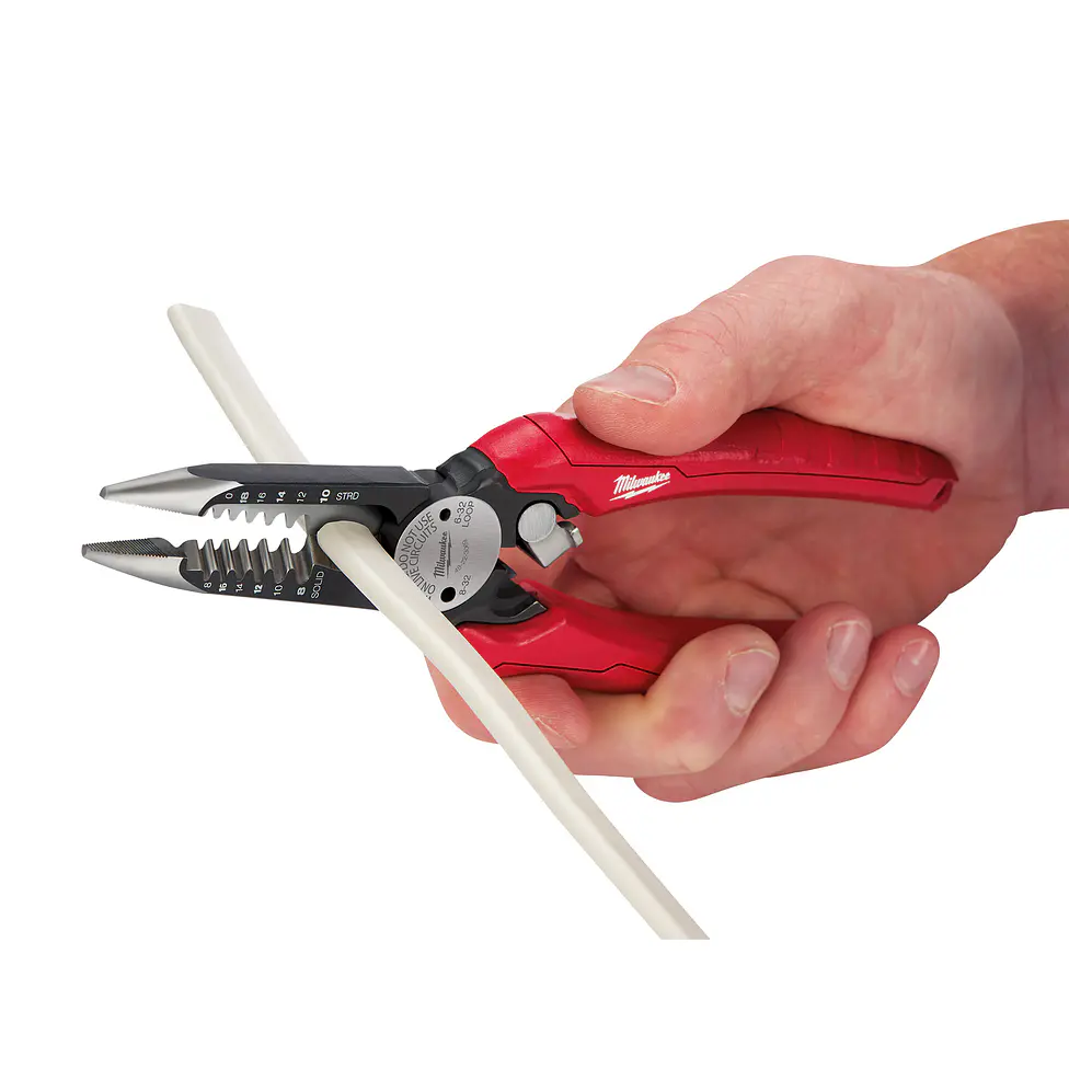 Alicate Pelacables Milwaukee 6 En 1 Electricista 48-22-3079 4
