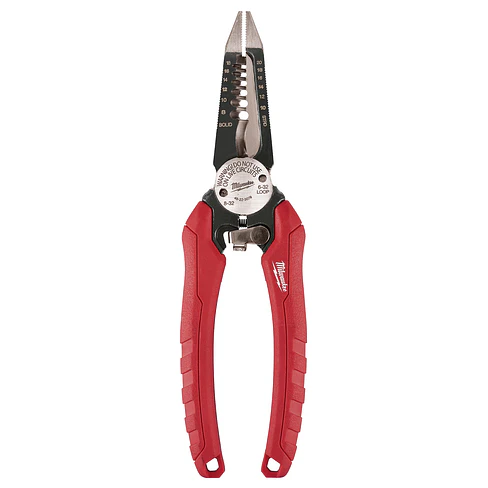 Alicate Pelacables Milwaukee 6 En 1 Electricista 48-22-3079 1