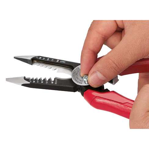 Alicate Pelacables Milwaukee 6 En 1 Electricista 48-22-3079 5