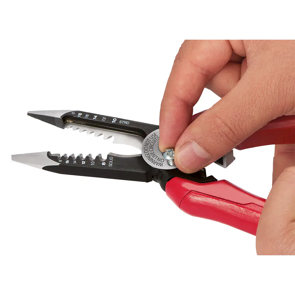 Alicate Pelacables Milwaukee 6 En 1 Electricista 48-22-3079 5
