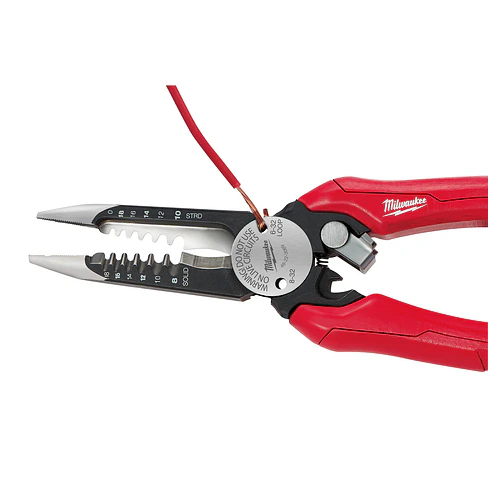 Alicate Pelacables Milwaukee 6 En 1 Electricista 48-22-3079 6