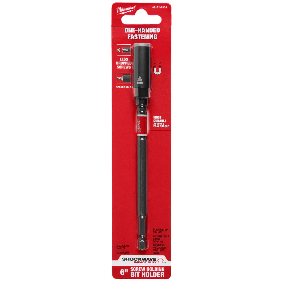 Porta Puntas Extensión Magnética De Impacto 15 cm Milwaukee 48-32-7904 2