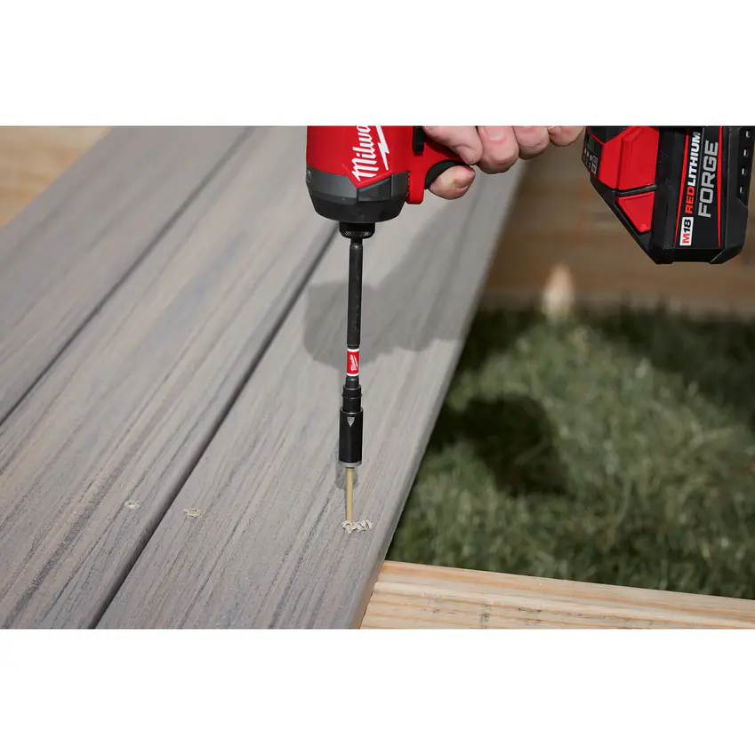 Porta Puntas Extensión Magnética De Impacto 15 cm Milwaukee 48-32-7904 10