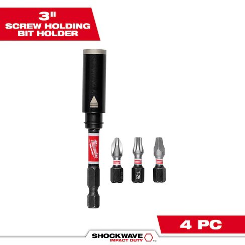 Milwaukee Porta Puntas Magnético 7 Cm + 3 Puntas 48-32-7905 3