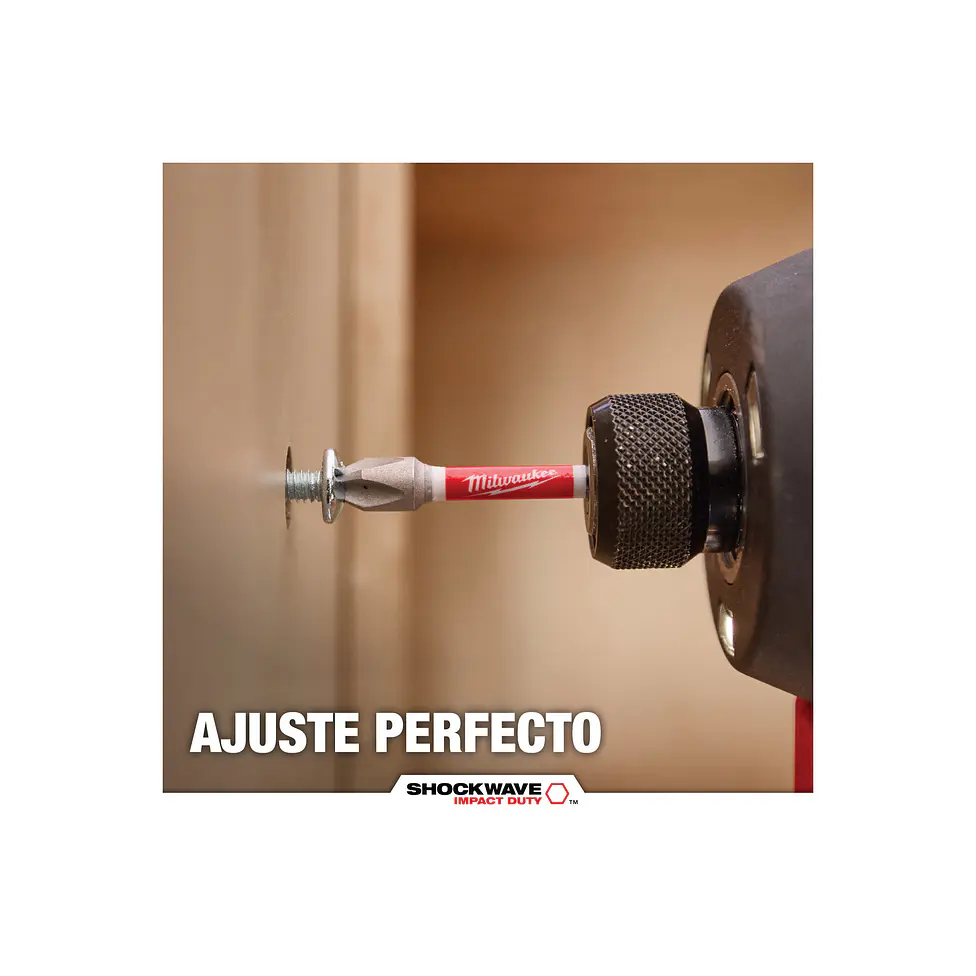 Pack 15 Puntas PH2 x 2 Pulgadas Milwaukee Shockwave Impact Duty  6