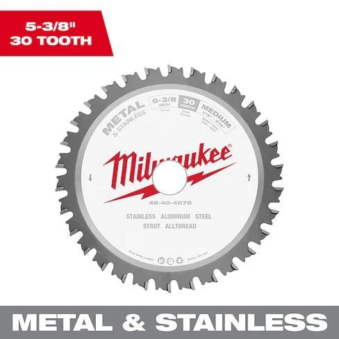Milwaukee Disco Para Metales Sierra Circular 5-3/8