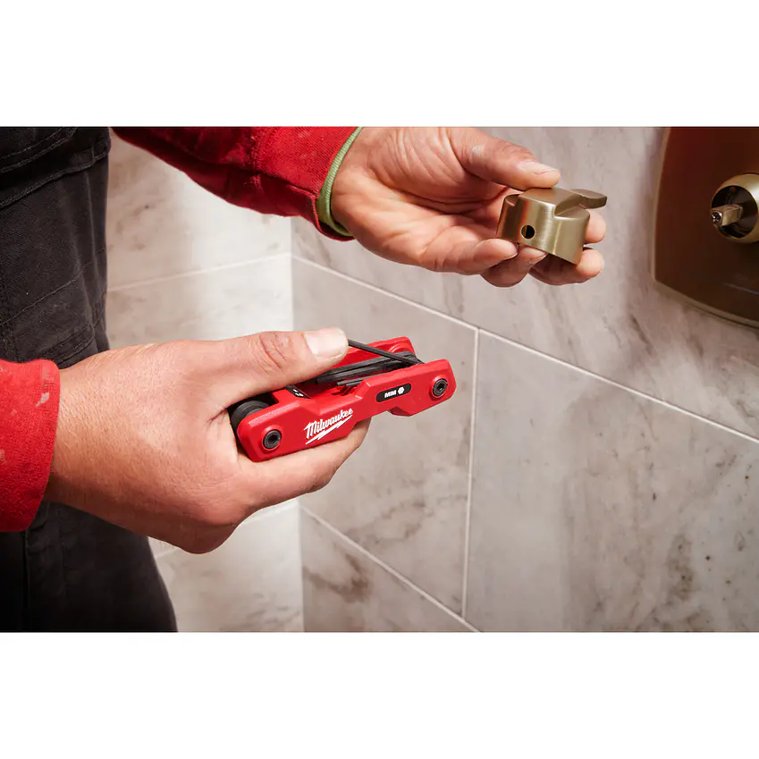 Milwaukee Juego De 8 Llaves Allen Plegables 48-22-2182 9