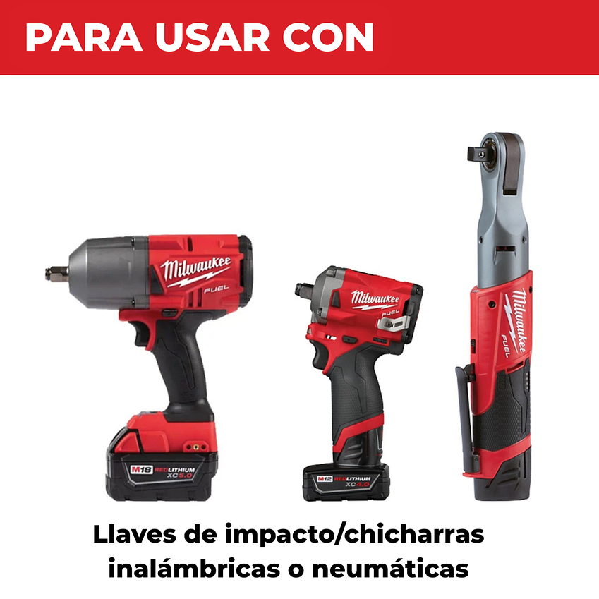 Milwaukee Adaptador Para Dados De 3/4