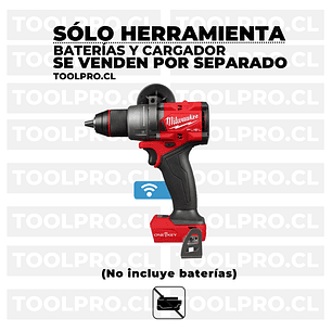 Milwaukee Taladro Percutor M18 Fuel 4ta Gen One Key 2906-20