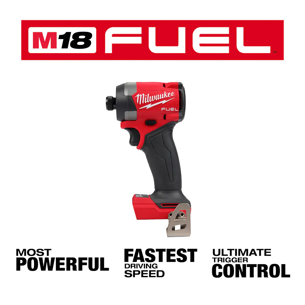 Atornillador de Impacto Milwaukee M18 Fuel 4ta Gen 2953-20 + Maleta 7