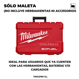 Milwaukee Maleta Para Taladro/Atornillador M18 Fuel 4ta Gen