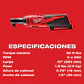Milwaukee Kit Chicharra Inalámbrica 3/8 M12 2457-20 + 2 Baterías - Miniatura 3
