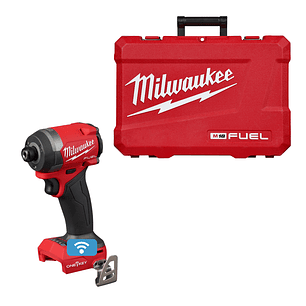 Milwaukee Atornillador de impacto M18 Fuel 4ta Gen con One Key 2957-20 + Maleta