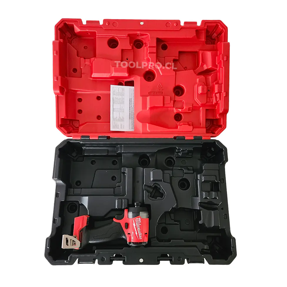 Atornillador de Impacto Milwaukee M18 Fuel 4ta Gen 2953-20 + Maleta 5