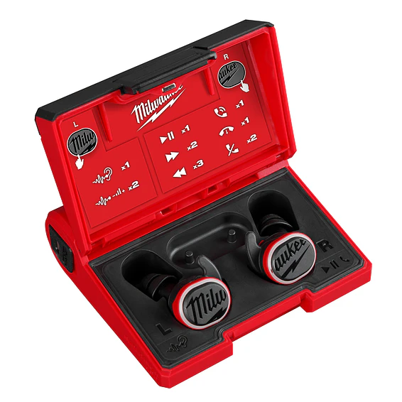 Milwaukee Audífonos Bluetooth Usb Recargables Jobsite 2191-21 1