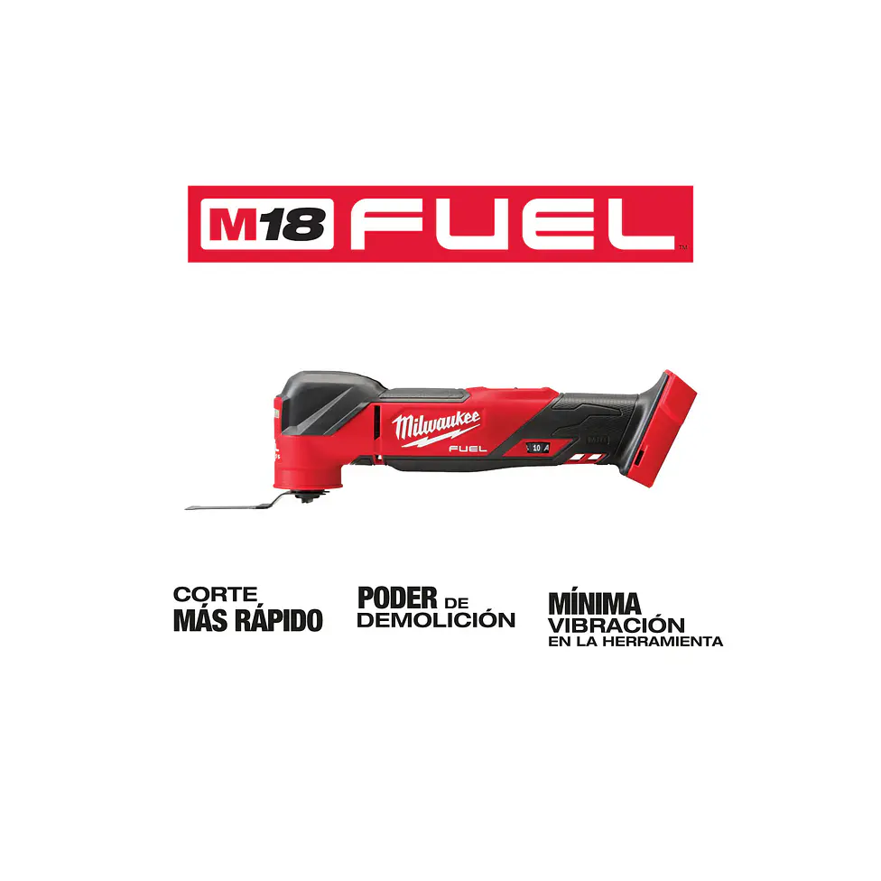 Herramienta Oscilatoria Multiusos Milwaukee M18 Fuel 2836-20 4
