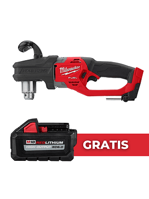 Milwaukee Taladro Ángulo Recto Hole Hawg M18 Fuel 2807-20 + Batería