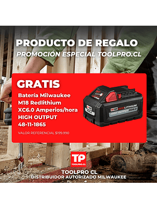 Milwaukee Esmeril Angular M18 Fuel 7 - 9 Pulg 2785-20 + Batería