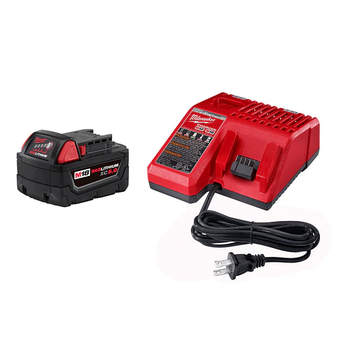Milwaukee Pack Batería M18 Xc5.0 + Cargador M18 220v  1