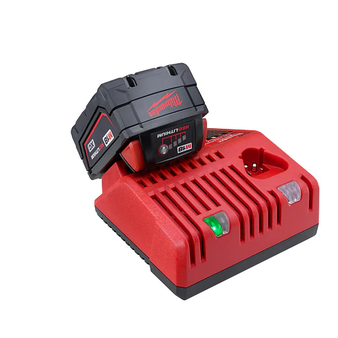 Milwaukee Pack 2 Baterías M18 XC5.0 Amperios + Cargador 3