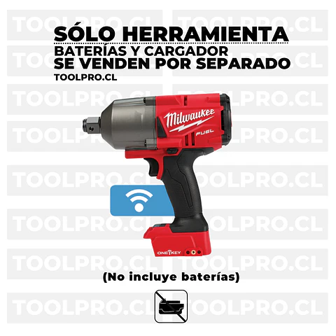Milwaukee Llave Impacto 3/4" Alto Torque M18 Fuel 2033 Nm One Key 2864-20