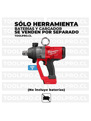 Milwaukee Llave de Impacto M18 1 Pulgada Alto Torque 2440 Nm 2867-20