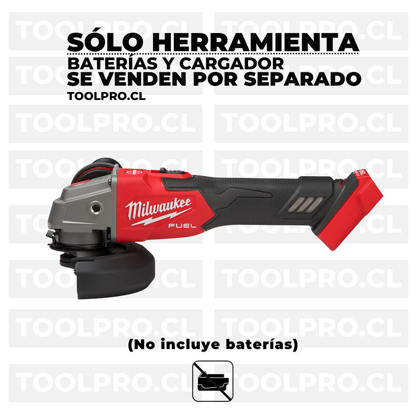 Esmeril Milwaukee M18 FUEL Velocidad Variable 5