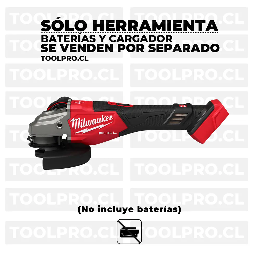 Esmeril Angular Milwaukee M18 FUEL 4.5 a 6
