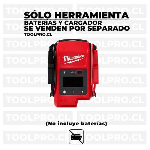Milwaukee Partidor de Batería Portátil Para Auto M18 HOTSHOT 3841-20