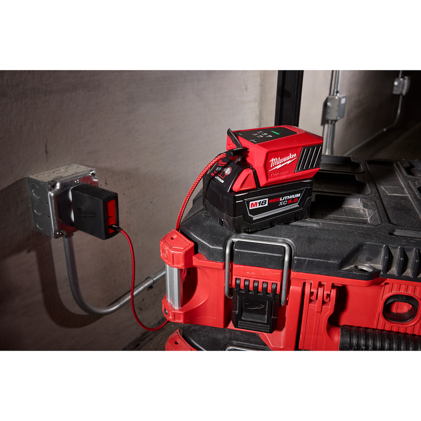 Cargador y Fuente de Alimentación USB Milwaukee M18 TOP-OFF 2847-20 9