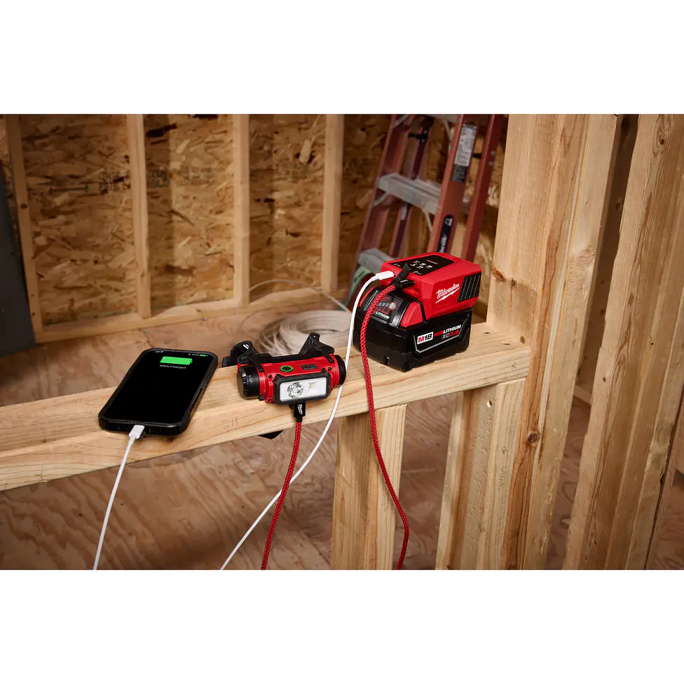 Cargador y Fuente de Alimentación USB Milwaukee M18 TOP-OFF 2847-20 12