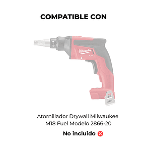 Milwaukee Cargador Rápido Para Tira De Tornillos Drywall 49-20-0001